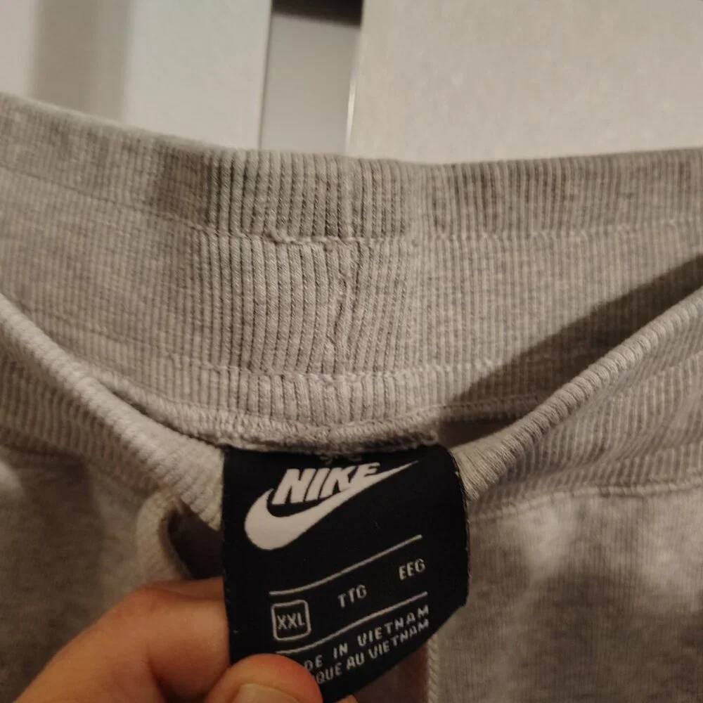 Nike Joggers Men's Gray Sportswear Classic Sweatpants Pants DA0019-050 Size XXL